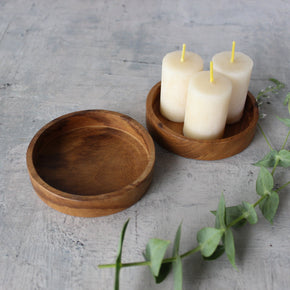 Little Teak Tray - Tribe Castlemaine