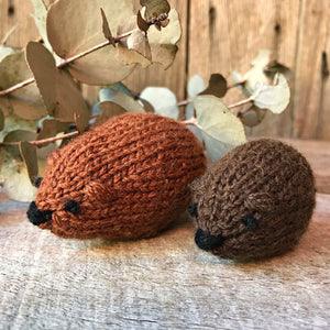 Little Wombat Knitting Pattern - Tribe Castlemaine