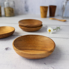 Little Wooden Cups, Dishes & Spoons - Tribe Castlemaine