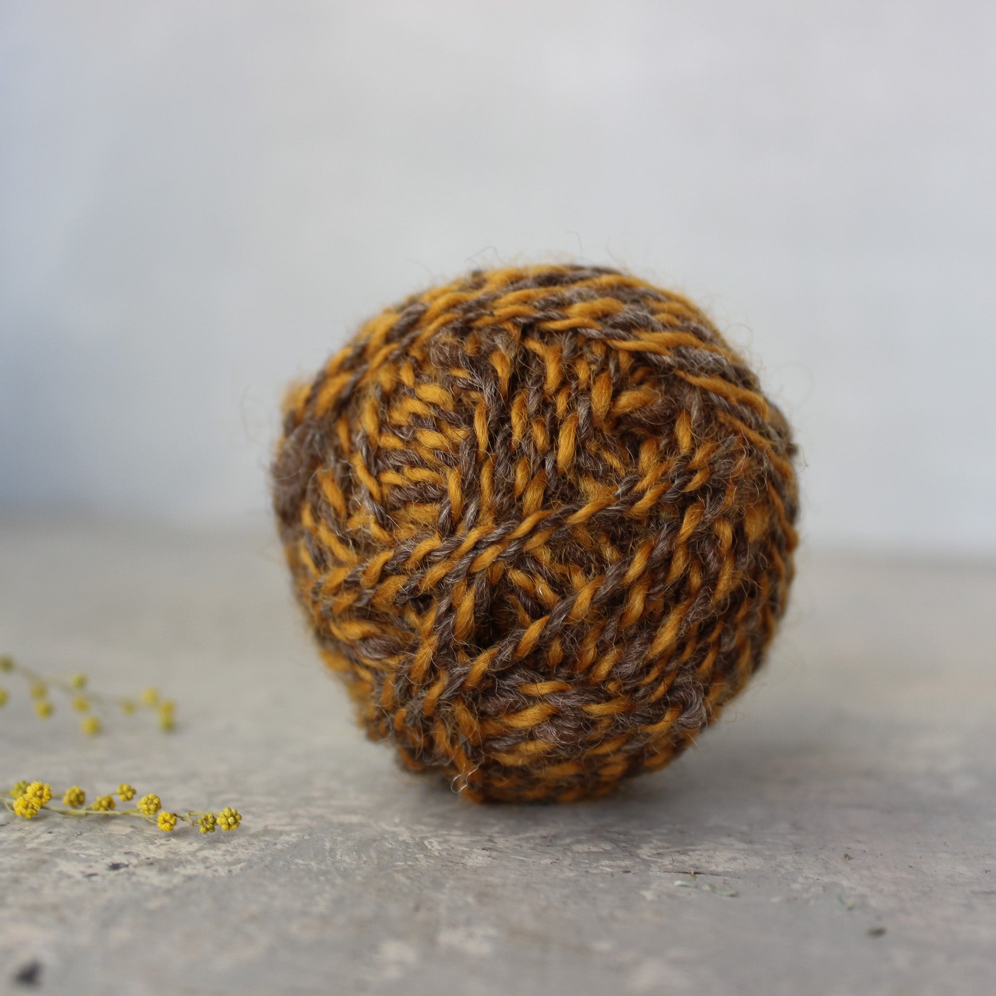 Local Handspun Plant Dyed Yarn Balls - Tribe Castlemaine