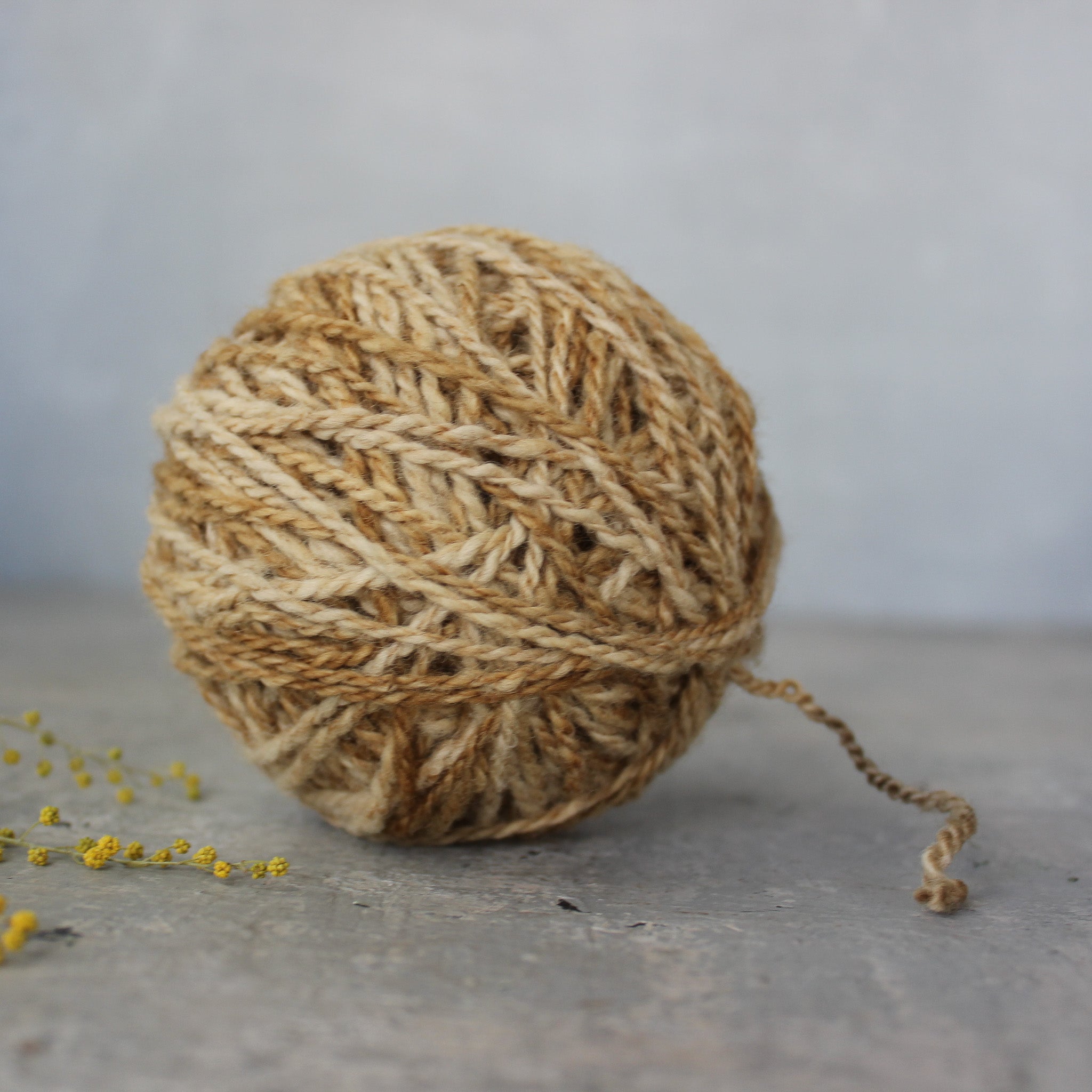 Local Handspun Plant Dyed Yarn Balls - Tribe Castlemaine