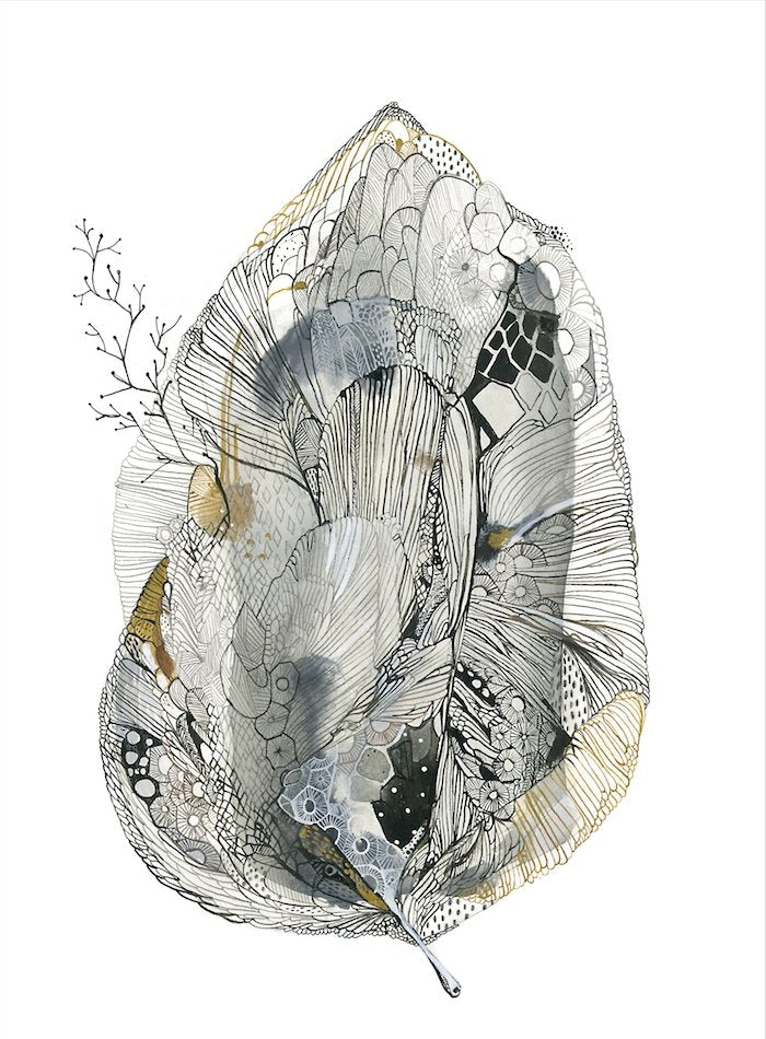 'Mapping Flora' Print by Katherine Wheeler - Tribe Castlemaine