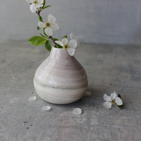 Marbled Bottle Vases - Tribe Castlemaine