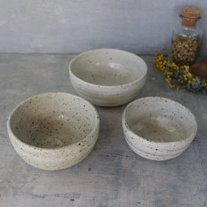 Marbled Ceramic Breakfast Bowls - Tribe Castlemaine