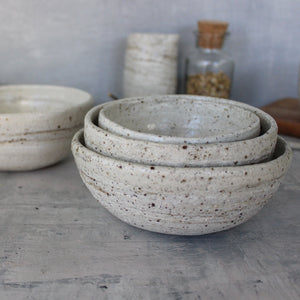 Marbled Ceramic Breakfast Bowls - Tribe Castlemaine