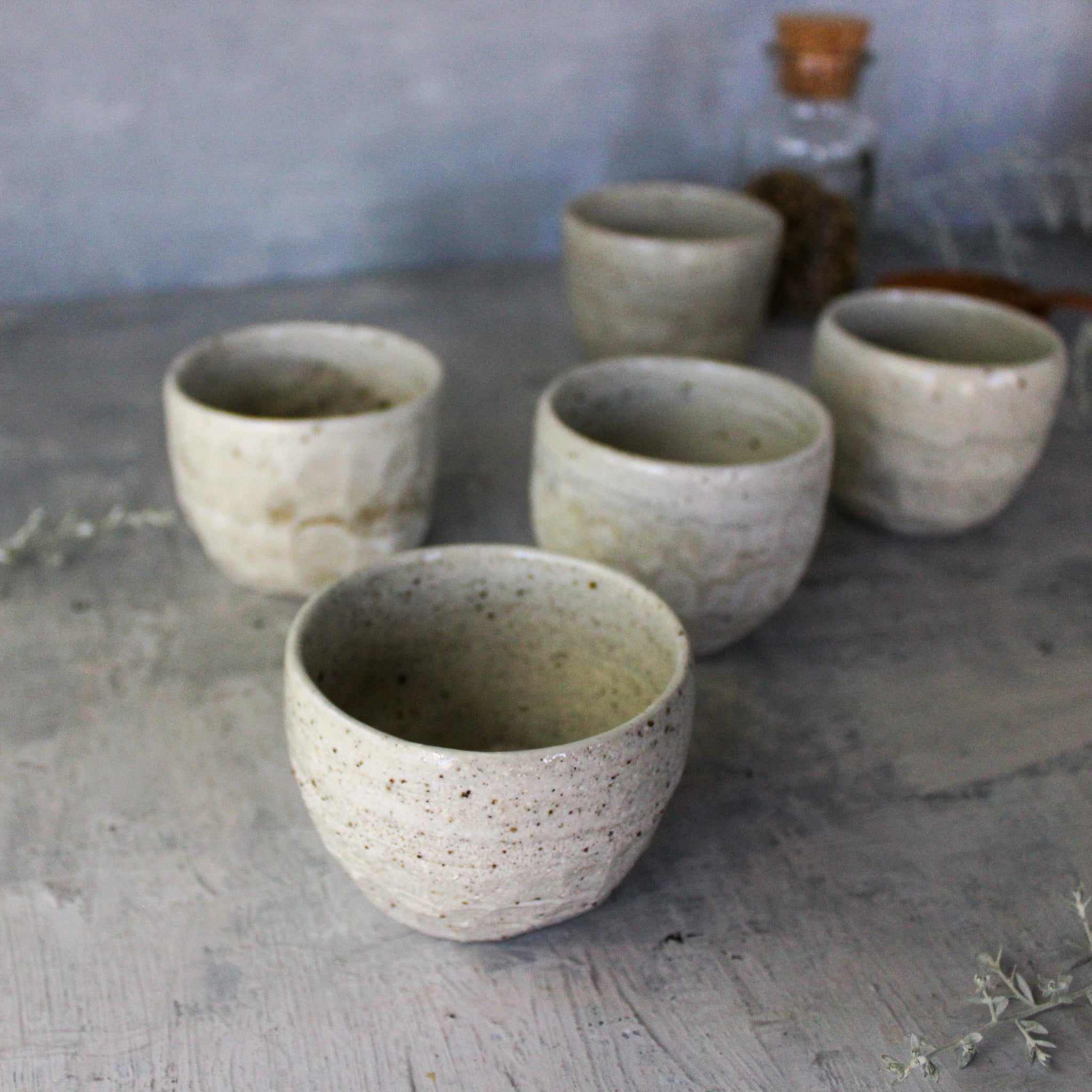 Marbled Ceramic Latte Cups - Tribe Castlemaine