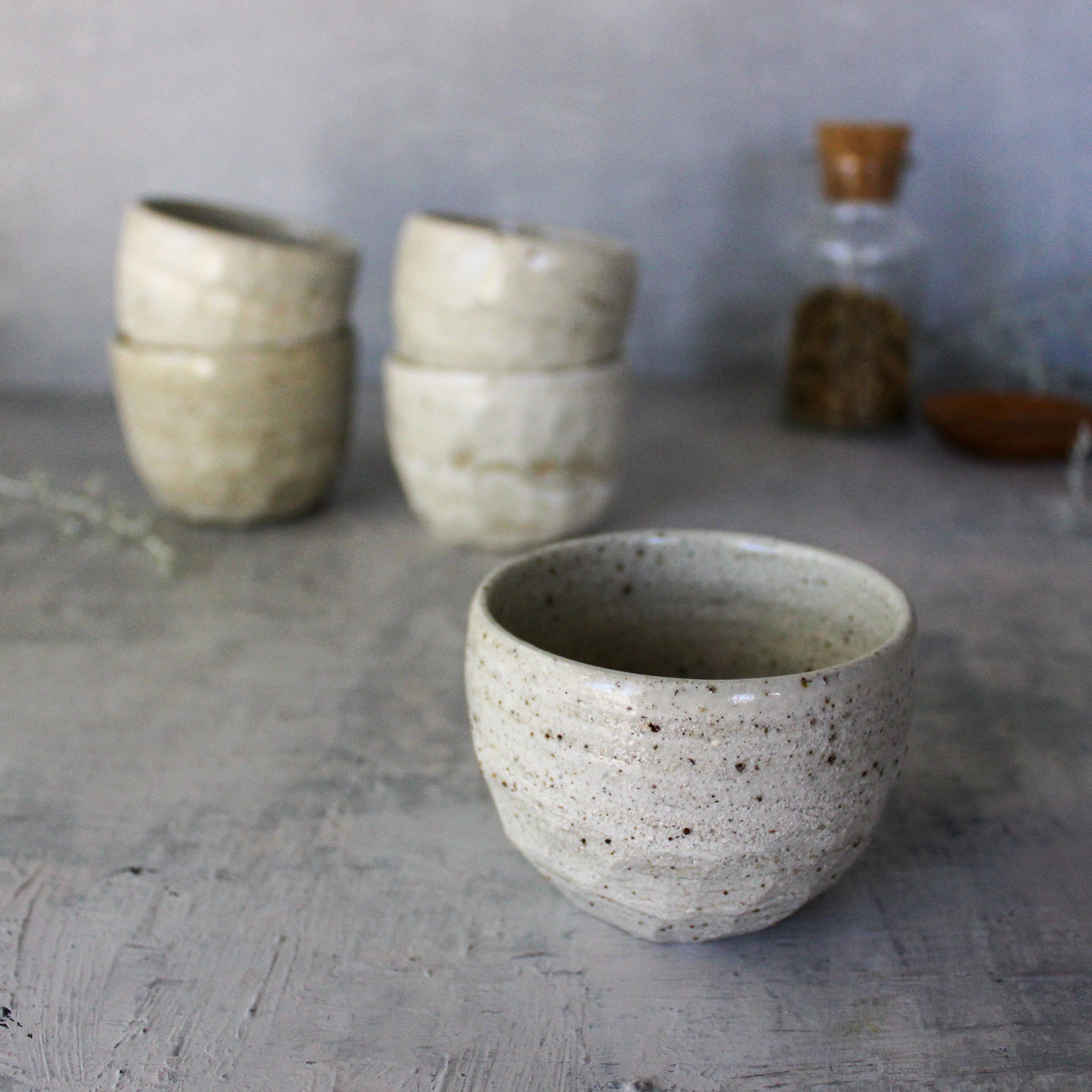 Marbled Ceramic Latte Cups - Tribe Castlemaine