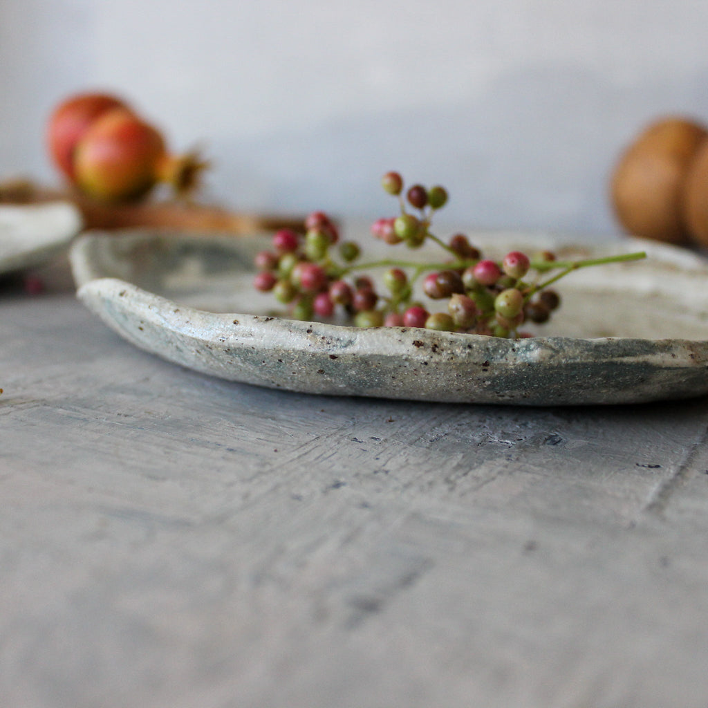 Marbled Ceramic Plates - Tribe Castlemaine