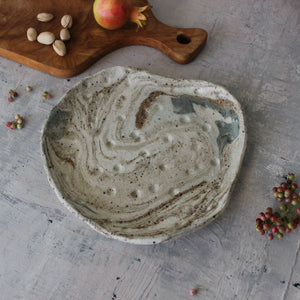 Marbled Ceramic Plates - Tribe Castlemaine