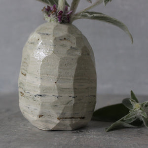 Marbled Faceted Vases - Tribe Castlemaine
