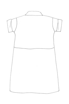 Merchant & Mills Factory Dress Sewing Pattern - Tribe Castlemaine
