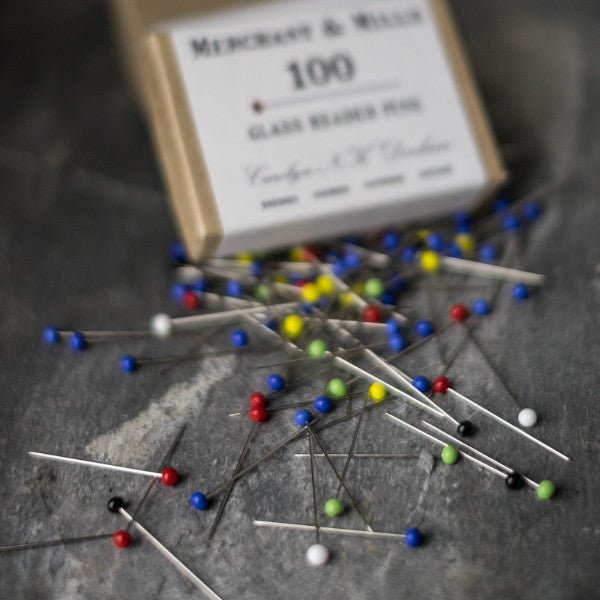 Merchant & Mills Glass Head Pins - Tribe Castlemaine