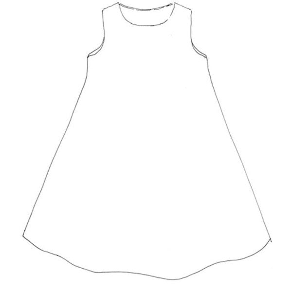Merchant & Mills Trapeze Dress Sewing Pattern - Tribe Castlemaine