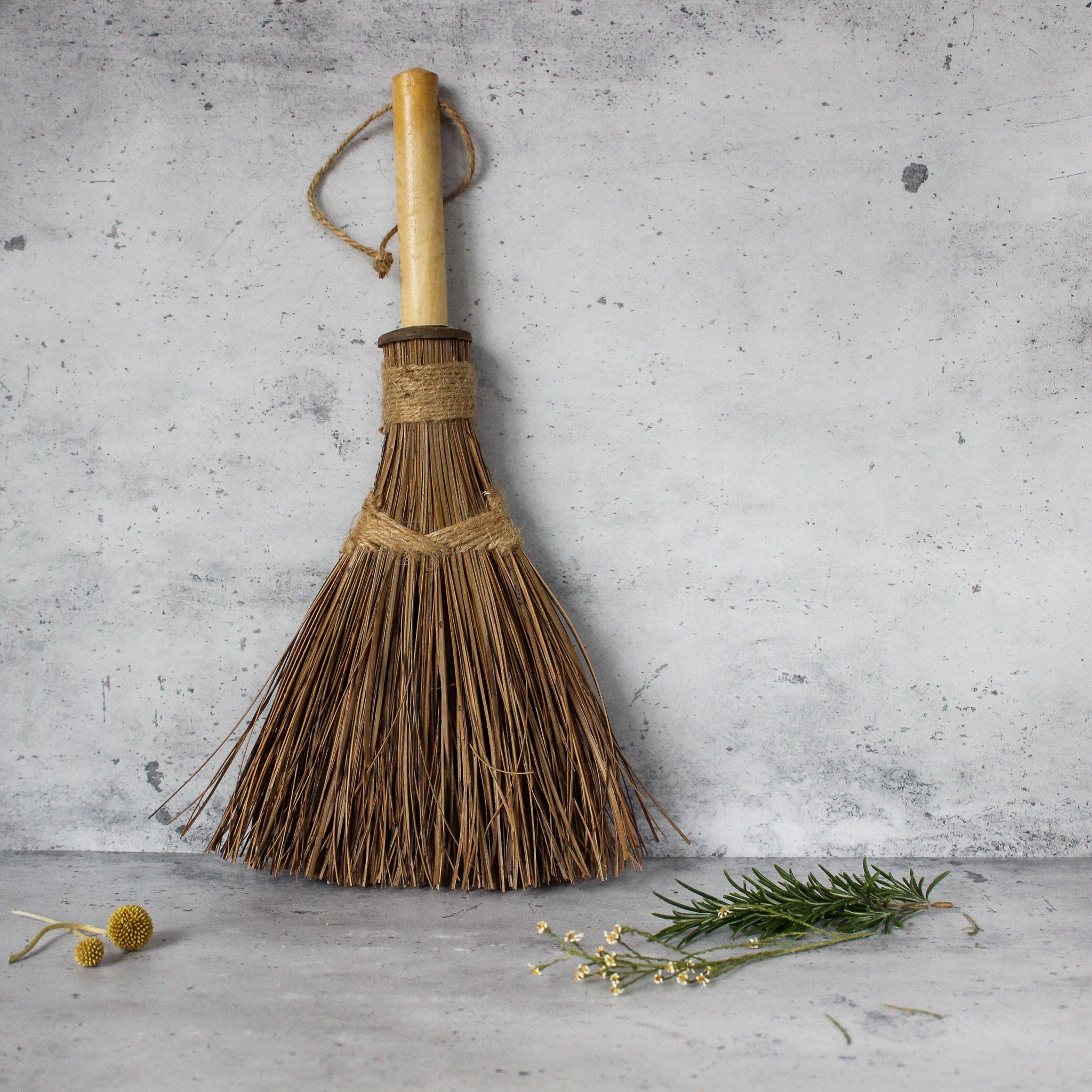 coconut palm broom Mini Coconut Palm Broom – Tribe Castlemaine