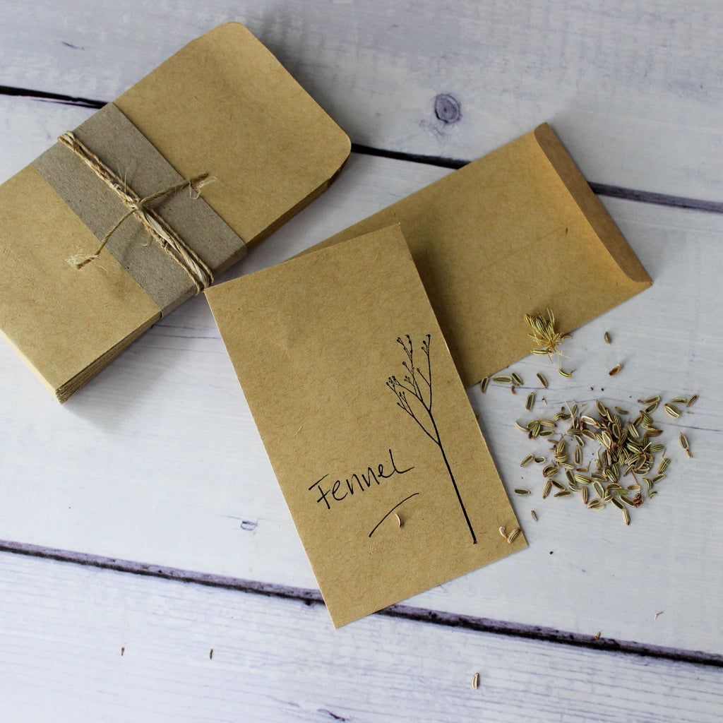 Mini Kraft Seed Envelopes - Tribe Castlemaine