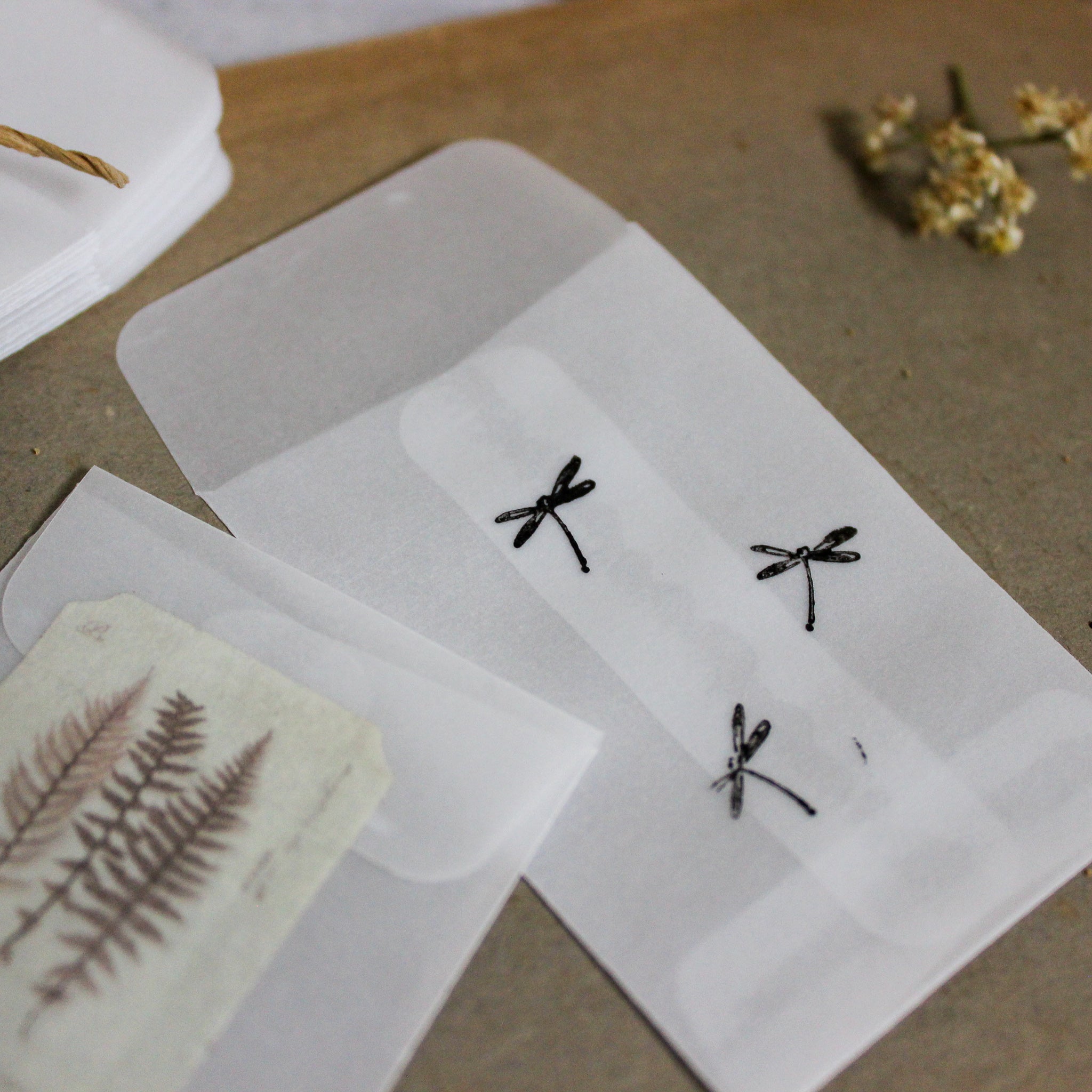 Mini Vellum Envelopes - Tribe Castlemaine