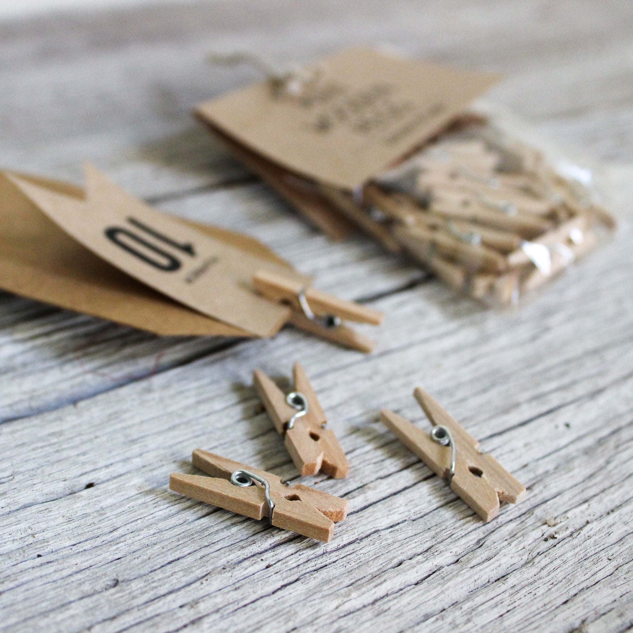 Mini Wooden Pegs - Tribe Castlemaine