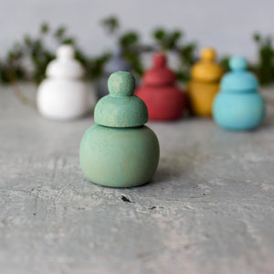 Miniature Painted Pots - Tribe Castlemaine