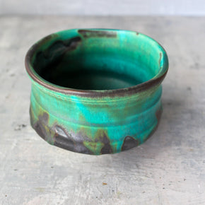 Mino Ware Matcha Bowl Green - Tribe Castlemaine