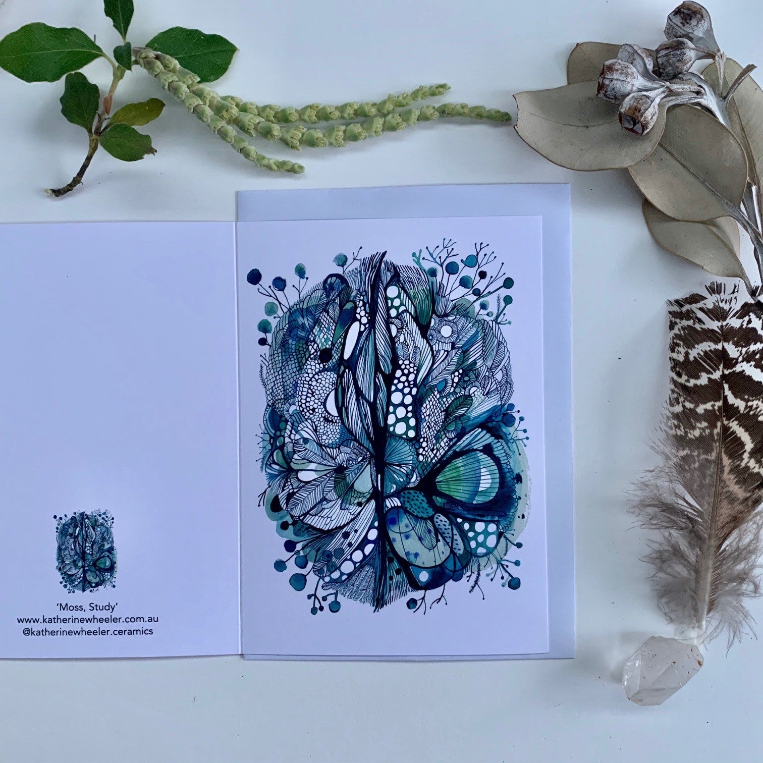 Moss, Study Card - Tribe Castlemaine