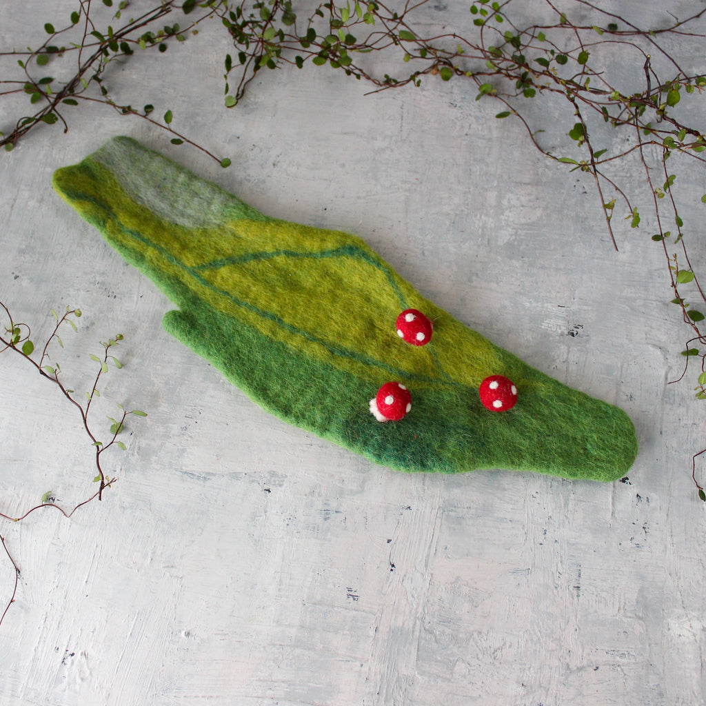 Mossy Felt Play Mat - Tribe Castlemaine