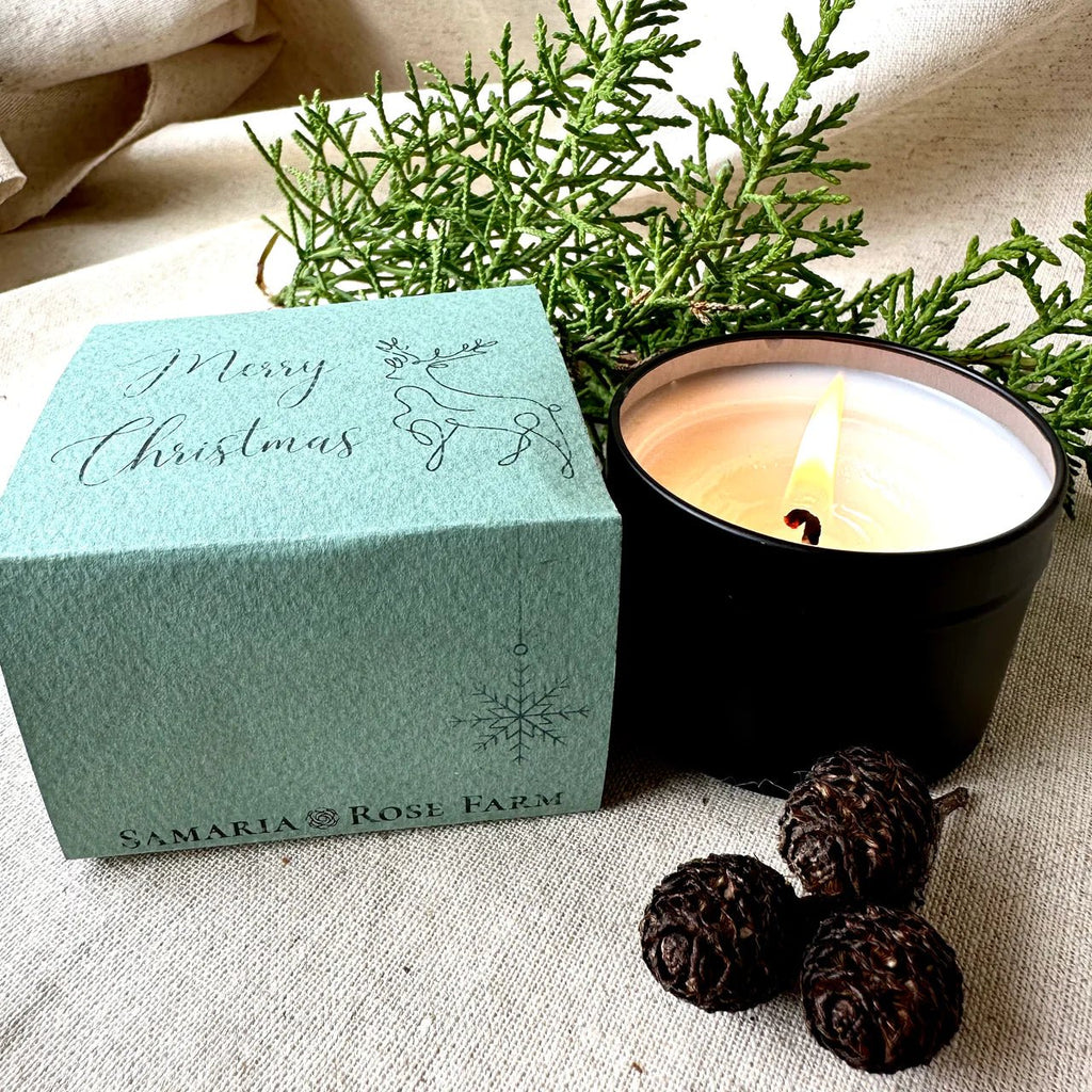 Native Note Soy Candle : Merry Christmas - Tribe Castlemaine