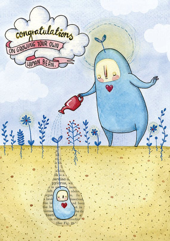 New Baby Greeting Card - Tribe Castlemaine
