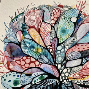 'Ocean Flora' Print by Katherine Wheeler - Tribe Castlemaine