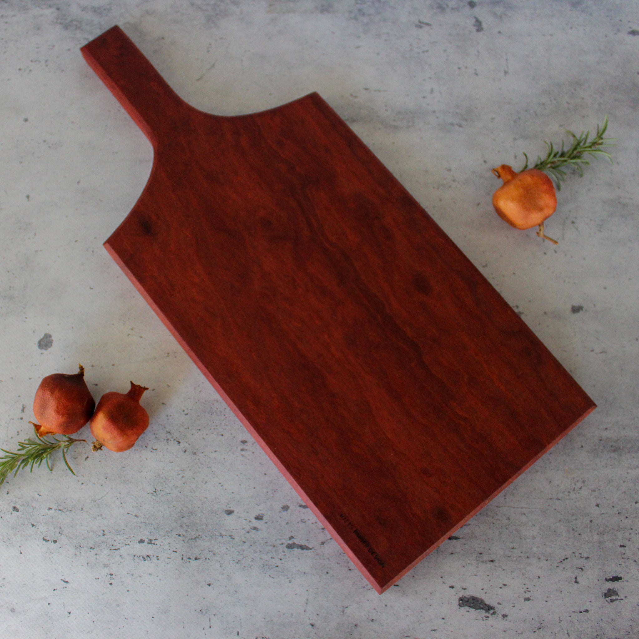 Paddle Chopping Board Red Gum - Tribe Castlemaine