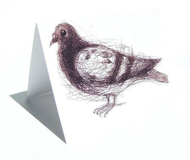 Pigeon Card (Last Stock) - Tribe Castlemaine