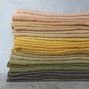 Plant Dyed Wool Felt Sheets - Tribe Castlemaine
