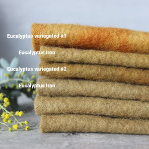 Plant Dyed Wool Felt Sheets - Tribe Castlemaine