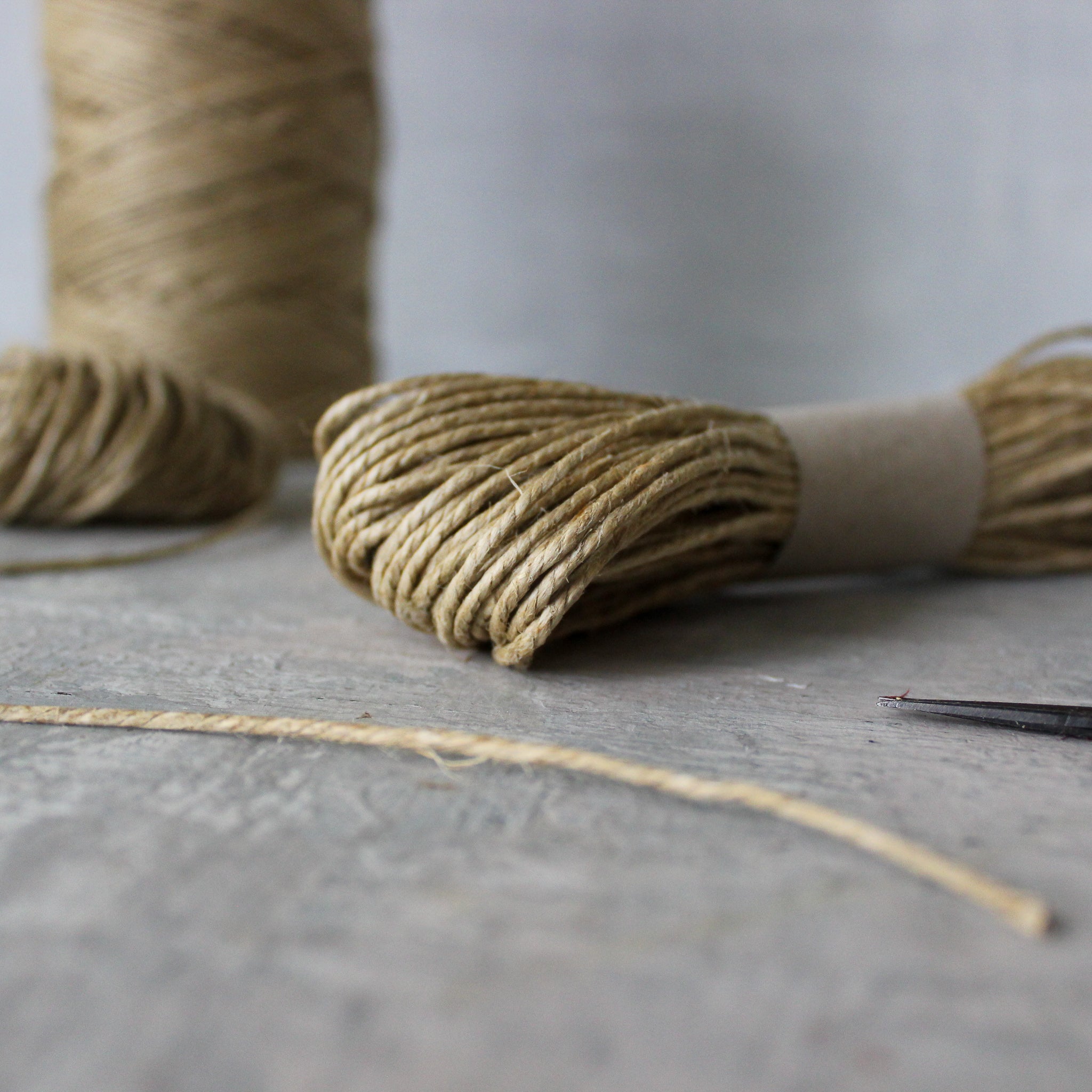 Polished Flax Twine - Tribe Castlemaine