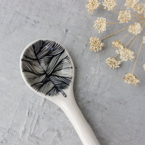 Porcelain Spoons Feather - Tribe Castlemaine