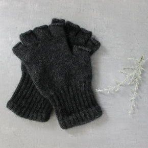 Possum Merino Fingerless Gloves - Tribe Castlemaine