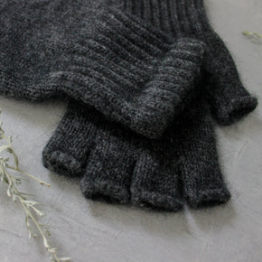 Possum Merino Fingerless Gloves - Tribe Castlemaine