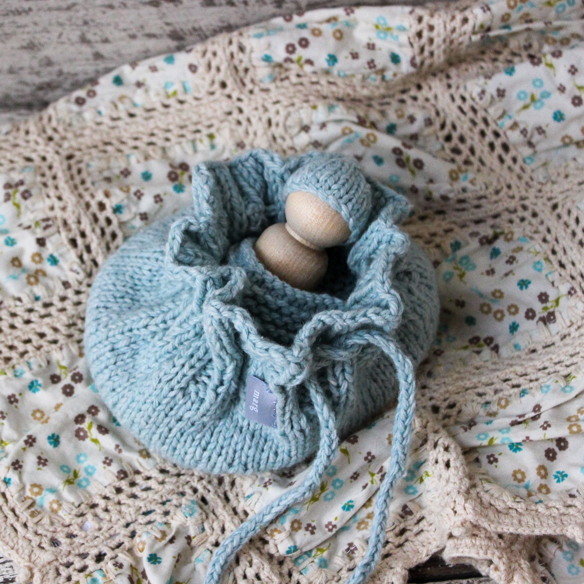 Precious Pouch Baby : Blue - Tribe Castlemaine