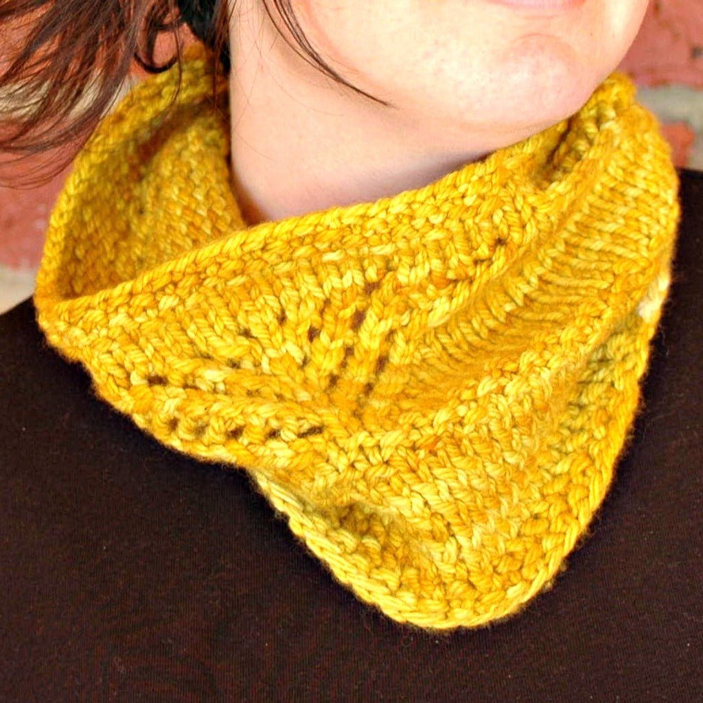 Radiance Cowl Knitting Pattern - Tribe Castlemaine