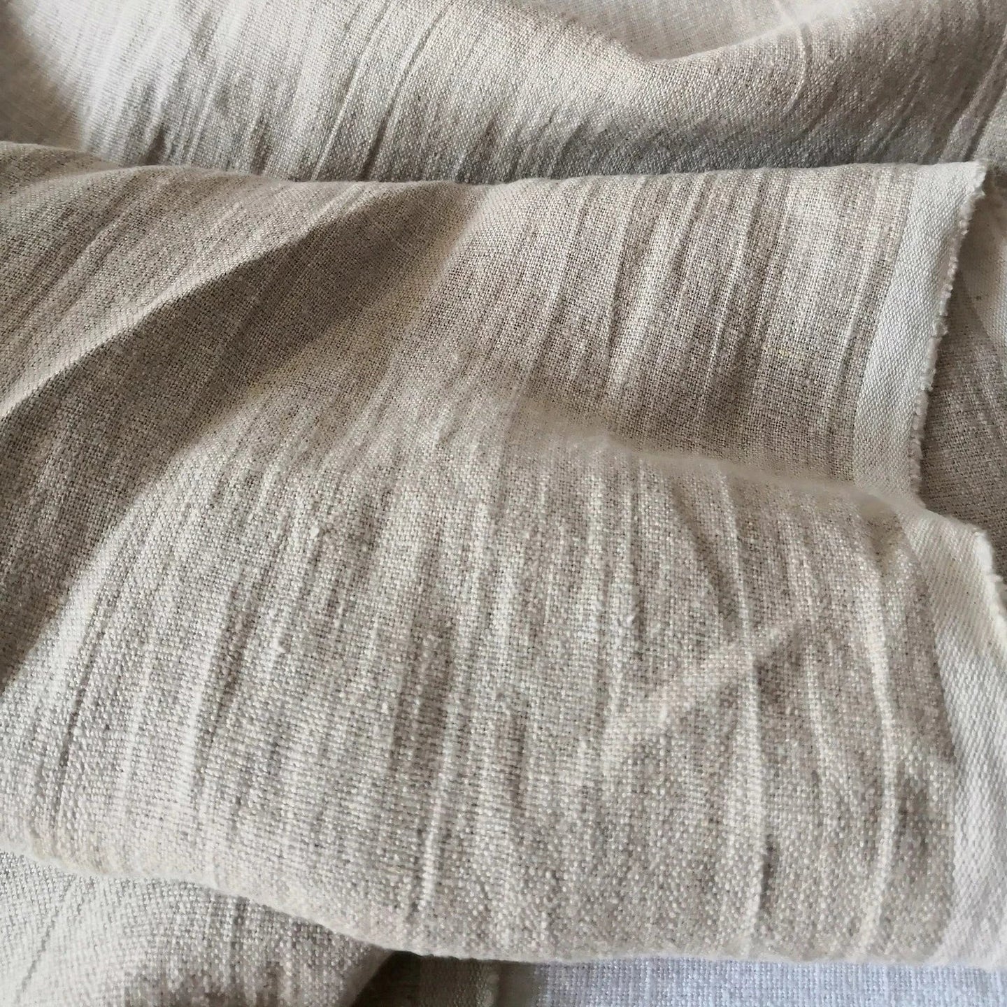 Raw Linen Fabric