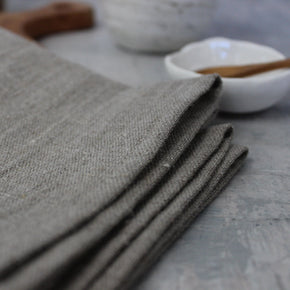 Raw Linen Napkins - Tribe Castlemaine