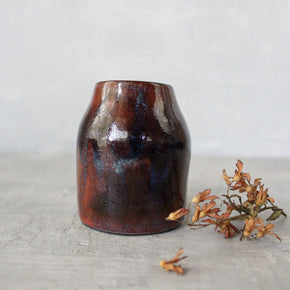 RAW Small Dark Vase - Tribe Castlemaine