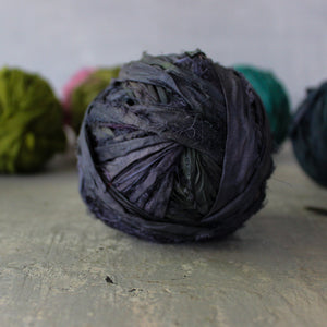 Recycled Silk Sari Ribbon - Tribe Castlemaine