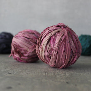 Recycled Silk Sari Ribbon - Tribe Castlemaine