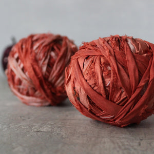 Recycled Silk Sari Ribbon - Tribe Castlemaine
