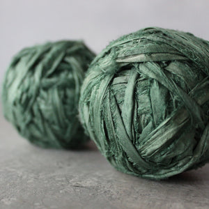 Recycled Silk Sari Ribbon - Tribe Castlemaine