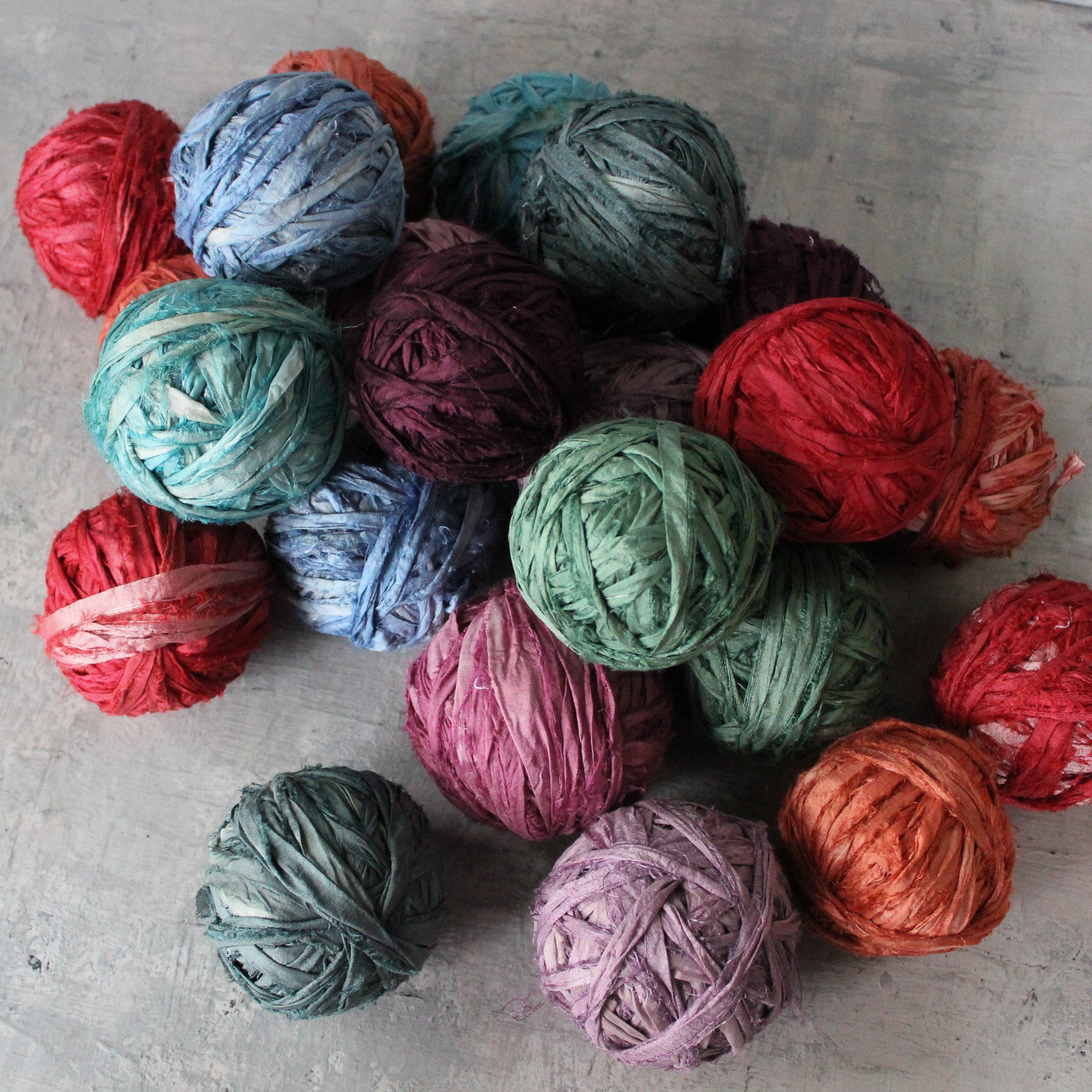 Recycled Silk Sari Ribbon - Tribe Castlemaine