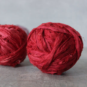 Recycled Silk Sari Ribbon - Tribe Castlemaine