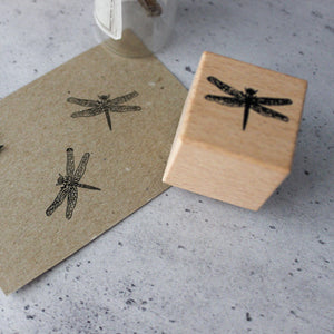 Rubber Stamp Dragonfly - Tribe Castlemaine
