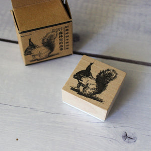 Rubber Stamp Squirrel - Tribe Castlemaine