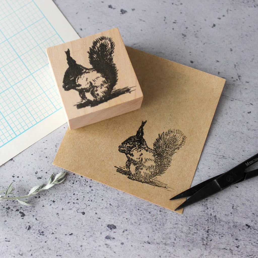Rubber Stamp Squirrel - Tribe Castlemaine